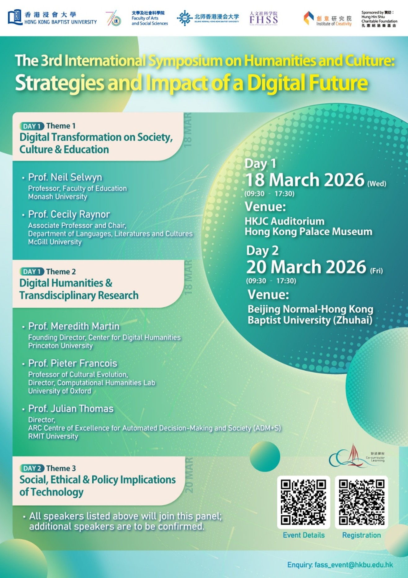 3rd International Symposium