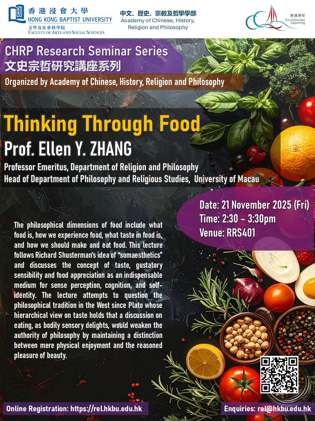 Thinking Through Food